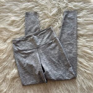 Nike ONE Luxe Mid Rise Leggings Heather Grey Size Medium